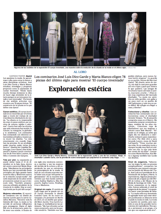 El Cuerpo Inventado – El País